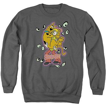 Scooby Doo Being Watched Adult Crewneck Sweatshirt