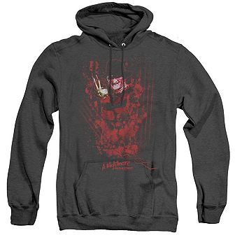 Nightmare On Elm Street One Two Freddys Coming For You Adult Heather Hoodie