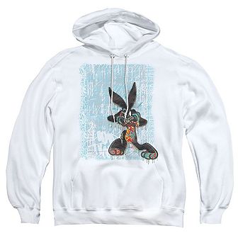 Looney Tunes Graffiti Rabbit Adult Pull Over Hoodie