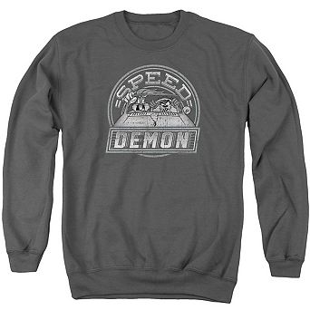 Looney Tunes Speed Demon Adult Crewneck Sweatshirt