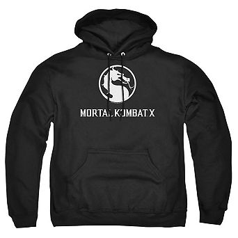 Mortal Kombat X Dragon Logo Adult Pull Over Hoodie