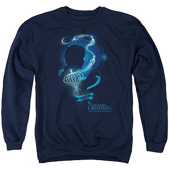 Fantastic Beasts 2 Newt Silhouette Adult Crewneck Sweatshirt