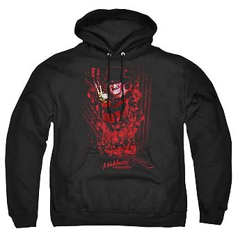 Nightmare on Elm Street One Two Freddy´s Coming For You Adult Pull Over Hoodie