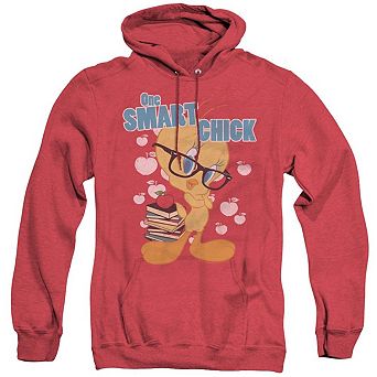 Looney Tunes One Smart Chick Adult Heather Hoodie