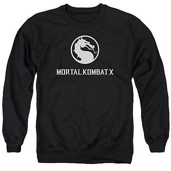 Mortal Kombat X Dragon Logo Adult Crewneck Sweatshirt