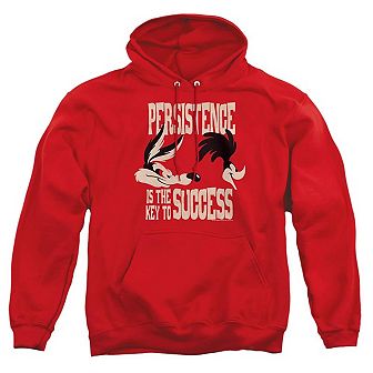 Looney Tunes Persistence Adult Pull Over Hoodie
