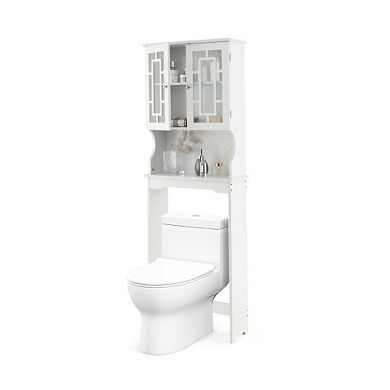 Bathroom Spacesaver Organizer With Adjustable Shelf