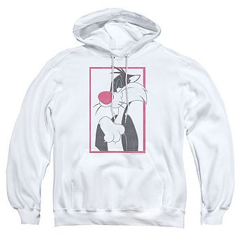 Looney Tunes Sylvester Adult Pull Over Hoodie