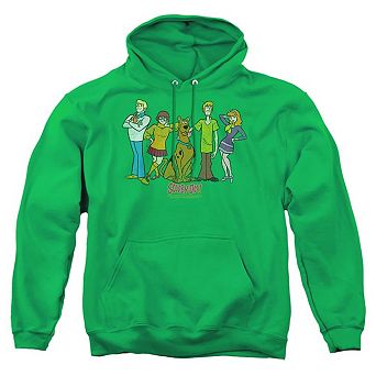 Scooby Doo Scooby Gang Adult Pull Over Hoodie