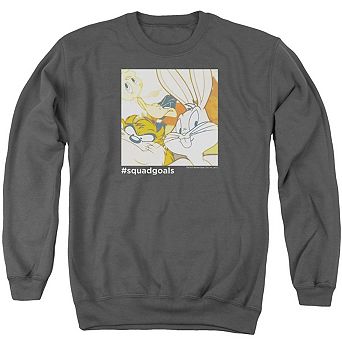 Looney Tunes Squad Goals Adult Crewneck Sweatshirt