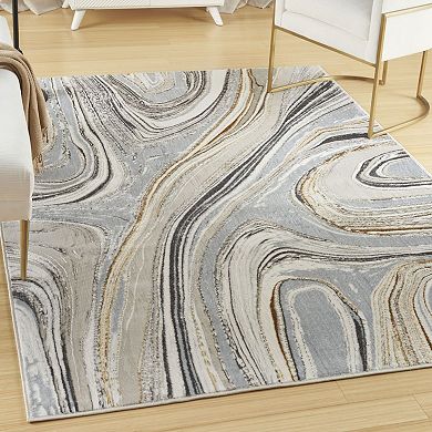 Nourison Glam Marble Indoor Area Rug