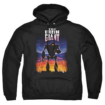 Iron Giant Poster Adult Pull Over Hoodie