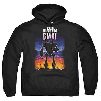 Iron Giant Poster Adult Pull Over Hoodie
