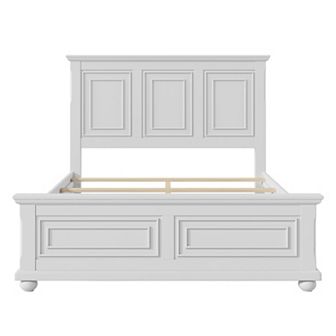 Merax Traditional Town And Country Style Pinewood Vintage Bed