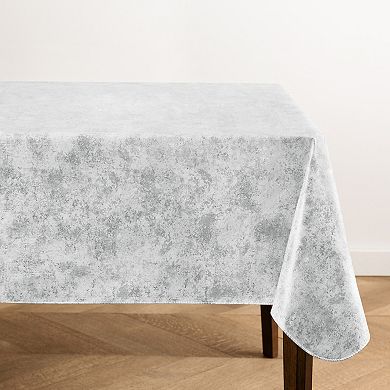 Elrene Home Fashions Mesa Marble Printed Square/rectangle Vinyl Tablecloth