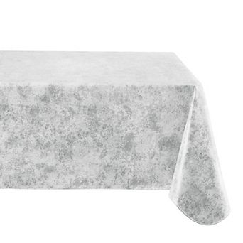 Elrene Home Fashions Mesa Marble Printed Square/rectangle Vinyl Tablecloth