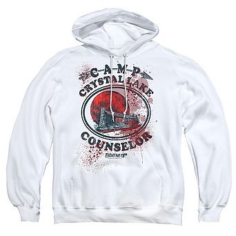 Friday The 13th Camp Counselor Victim Adult Pull Over Hoodie