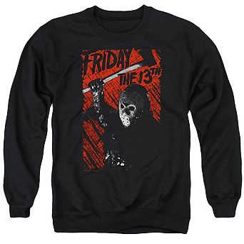 Friday The 13th Jason Lives Adult Crewneck Sweatshirt