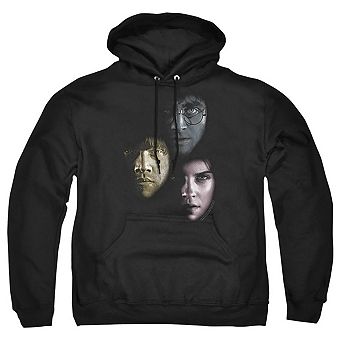 Harry Potter Hero Heads Adult Pull Over Hoodie