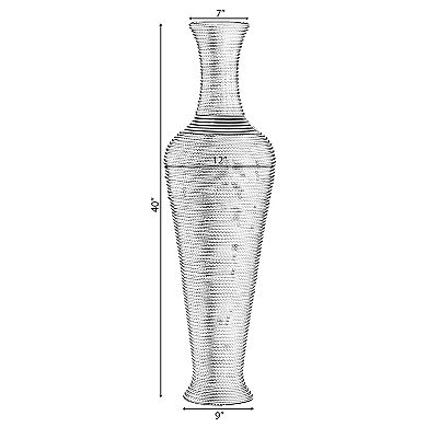 Tall Decorative Floor Vase For Living Room or Hallway
