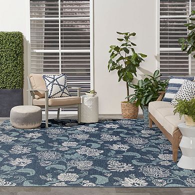 Nourison Garden Oasis Flatweave Outdoor Rug