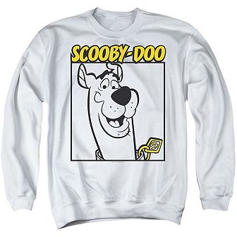 Scooby Doo Scooby Square Adult Crewneck Sweatshirt