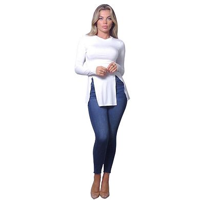 Sleek Zip Luxe Top