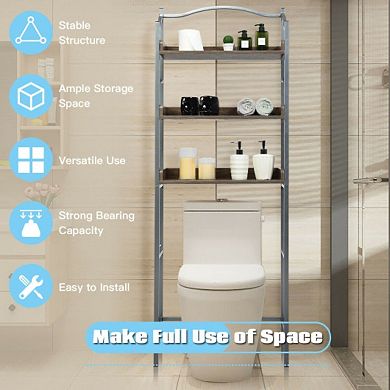 3-tier Over-the-toilet Bathroom Spacesaver Storage Rack