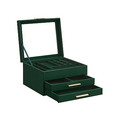 Jewelry Box With Glass Lid