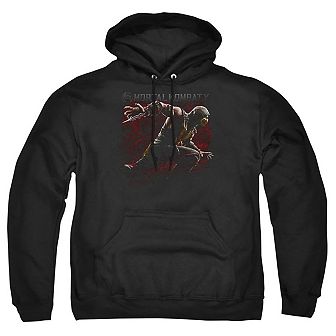 Mortal Kombat X Scorpion Lunge Adult Pull Over Hoodie