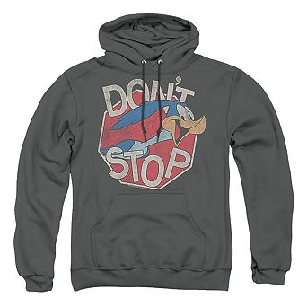 Looney Tunes Dont Stop Adult Pull Over Hoodie