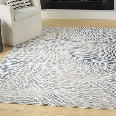Nourison Splendid Modern Movement High-low Indoor Area Rug