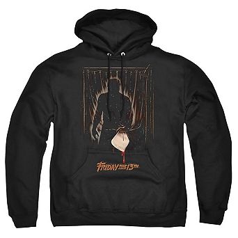 Friday The 13th Part 3 Poster Adult Pull Over Hoodie