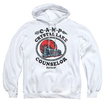 Friday The 13th Camp Counselor Adult Pull Over Hoodie