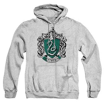 Harry Potter Slytherin Crest Adult Pull Over Hoodie