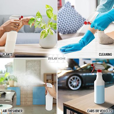 Zulay Home Leakproof Cleaning Spray Bottle Set (2 Pack 32oz)