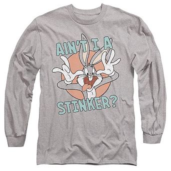 Looney Tunes Ain´t I a Stinker Long Sleeve Adult T-Shirt
