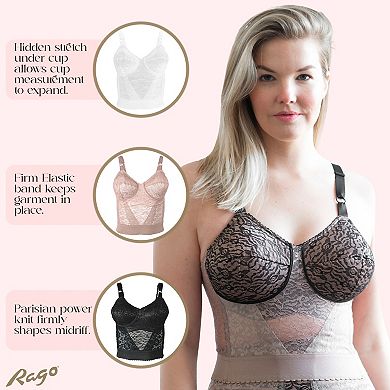 Longline Wireless Expandable Cup Bra