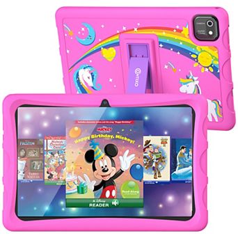 Contixo K103 10" Kids Tablet 32GB Android, Kid-Proof Case, Epic! & Lingokids Apps