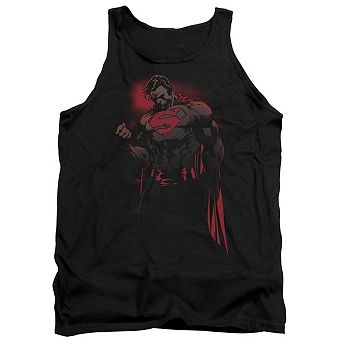 Superman Red Son Adult Tank Top