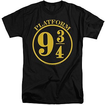 Harry Potter 9 3/4 Short Sleeve Adult Tall T-shirt