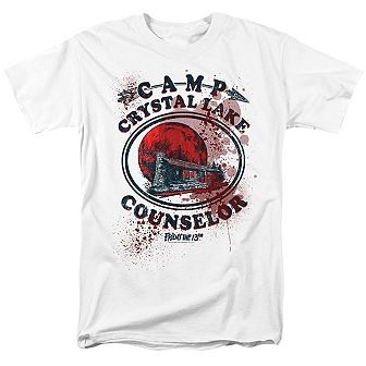 Friday The 13th Camp Counselor Victim Short Sleeve Adult T-shirt