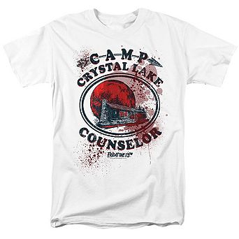 Friday The 13th Camp Counselor Victim Short Sleeve Adult T-shirt