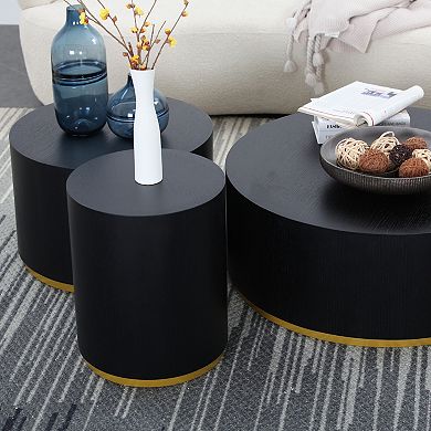 F.C Design Round Coffee Table - Stylish Design Side Table End Table