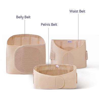 SUNVENO 3-in-1 Pregnancy and Postpartum Recovery Belly Band