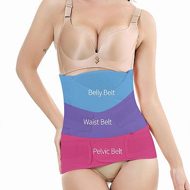 SUNVENO 3-in-1 Pregnancy and Postpartum Recovery Belly Band