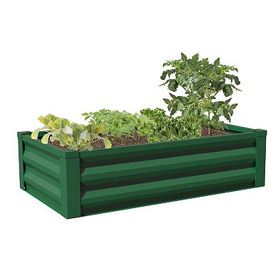 Powder Coated Metal Raised Garden Bed Planter