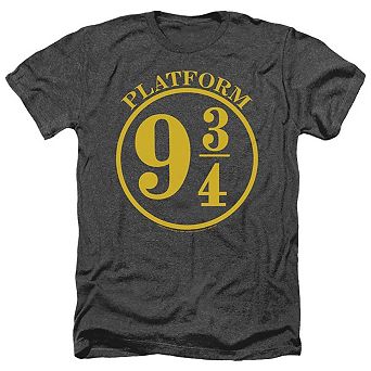 Harry Potter 9 3/4 Adult Heather T-shirt