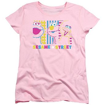 Sesame Street See Em Why Short Sleeve Womens Tee