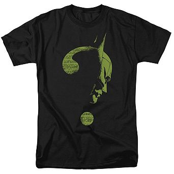 The Batman (2022) Question Mark Short Sleeve Adult T-shirt